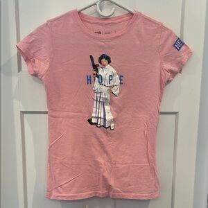 Star Wars Pink and White Short Sleeve Tee